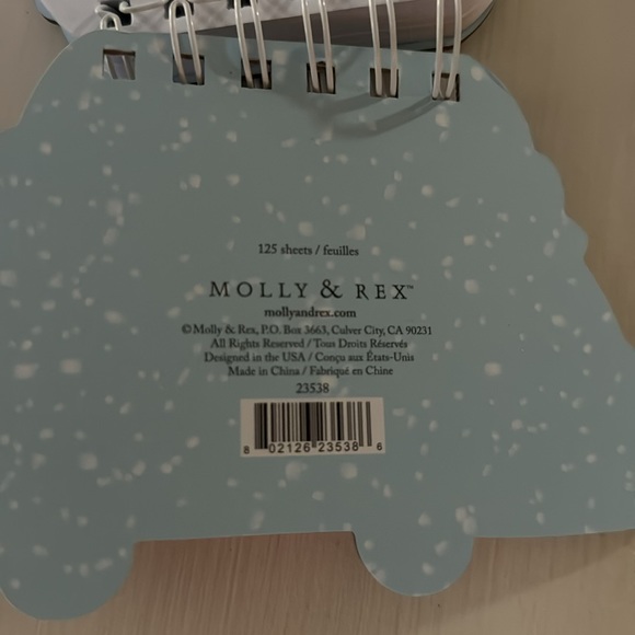 Molly & Rex 125 Sheet Holiday Notepad - Picture 2 of 3